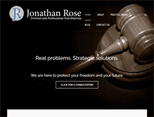 Tablet Screenshot of jonathanrosepa.com